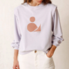 SWEAT TERRA LILAS