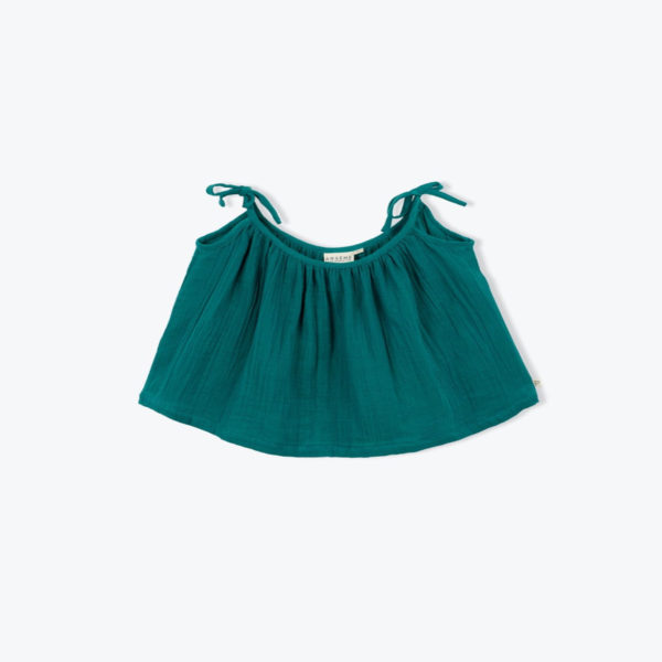 BLOUSE FLO VERT ANGLAIS - ARSENE ET LES PIPELLETTES