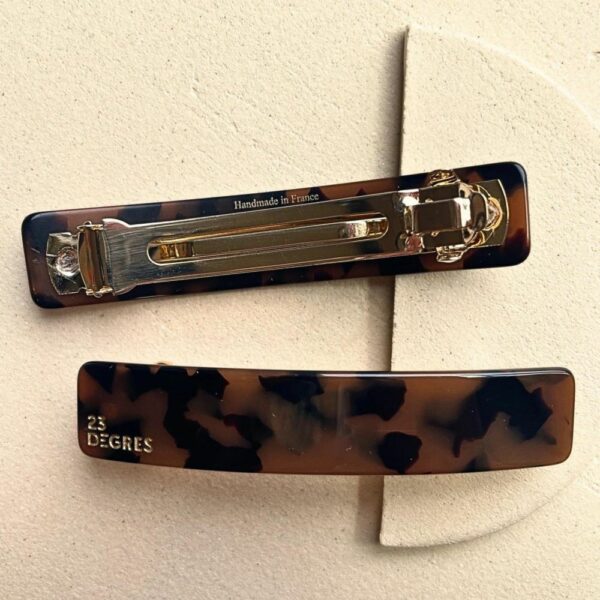 BARRETTE CLIC CLAC MARRON -  23 DEGRES