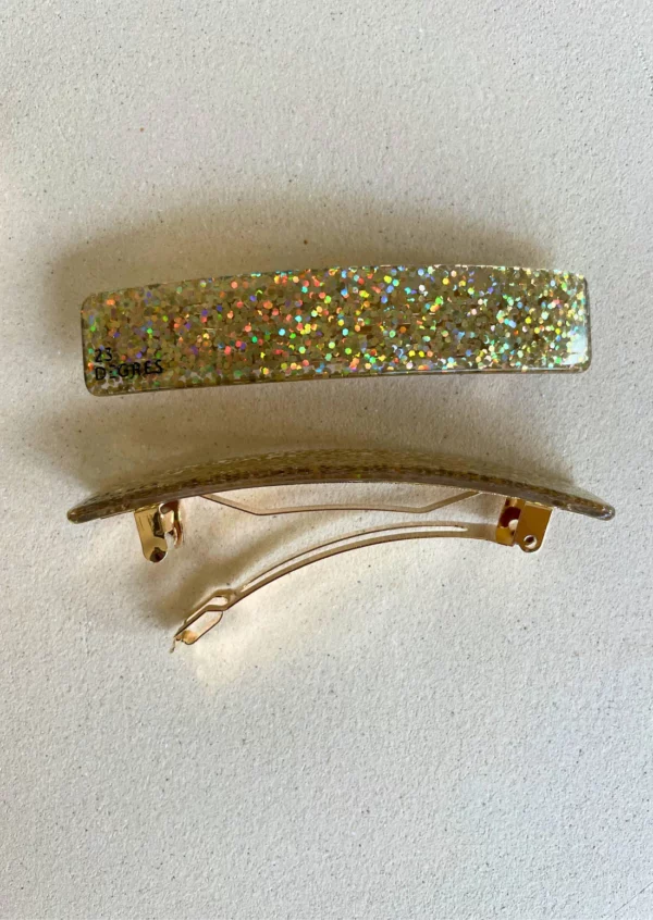 BARRETTE PAILLETTES DOREES – Image 2