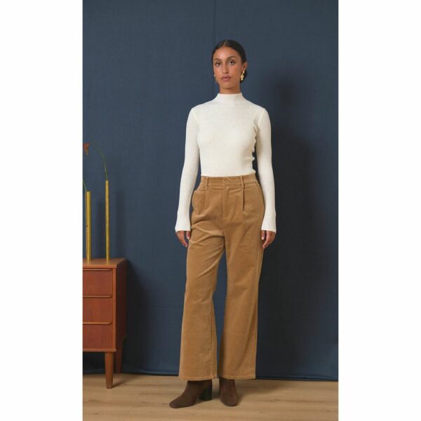 PANTALON TOTEM BEIGE – Image 3