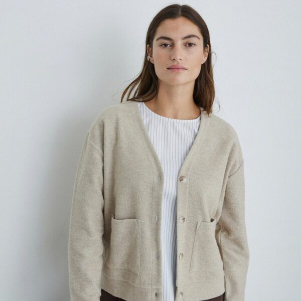 CARDIGAN  NAROA BEIGE – Image 2