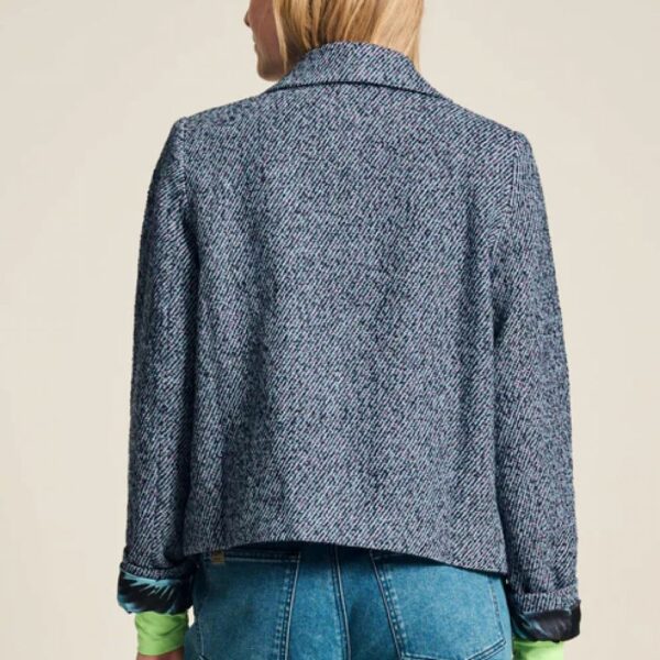 VESTE TWEED BLUE – Image 3