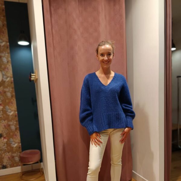 PULL BOCMA DUSK BLUE - MAISON ANJE – Image 2