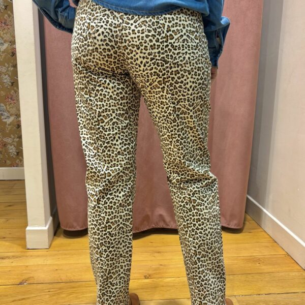 JEANS MANON LEOPARD - F.A.M – Image 3