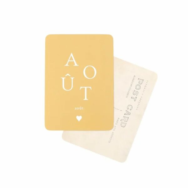 CARTE POSTALE AOUT / ADELE - CINQMAI