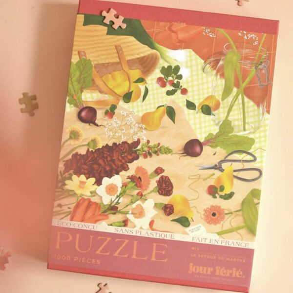PUZZLE LE RETOUR DU MARCHE - JOUR FERIE – Image 2