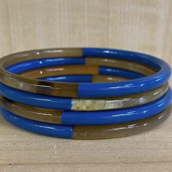 JONC EN CORNE BLEU ROI - ATELIER 1811