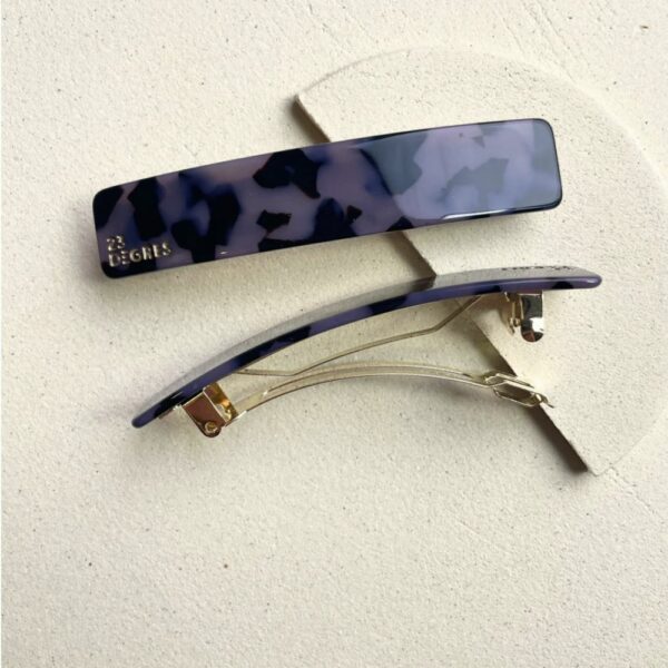 BARRETTE CLIC CLAC VIOLETTE -  23 DEGRES