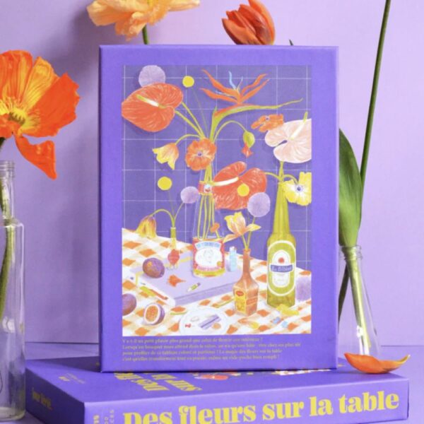 PUZZLE LES FLEURS SUR LA TABLE - JOUR FERIE – Image 2