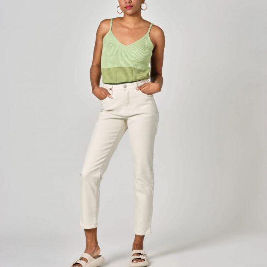 JEANS MAEVA GREIGE - F.A.M