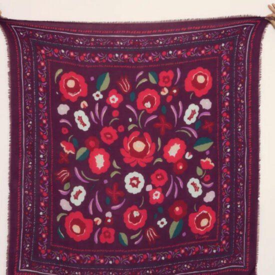 FOULARD BALKANS VIOLET - MARADJI