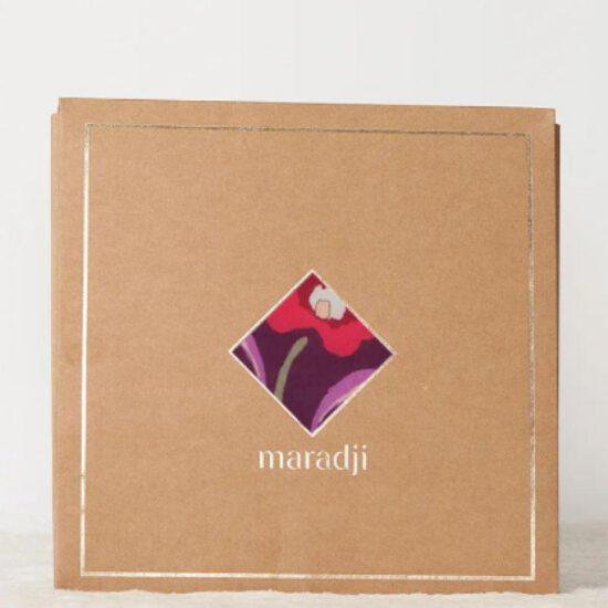 FOULARD BALKANS VIOLET - MARADJI – Image 2