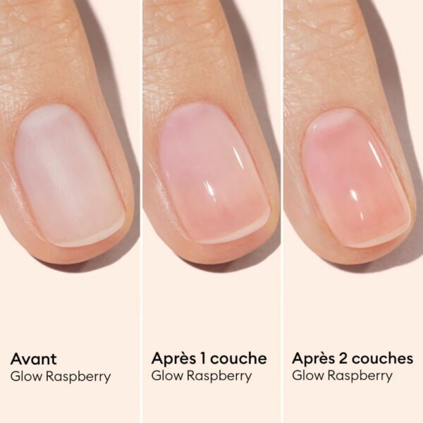 VERNIS SOIN ACTIVE GLOW RASPBERRY - MANUCURIST – Image 3