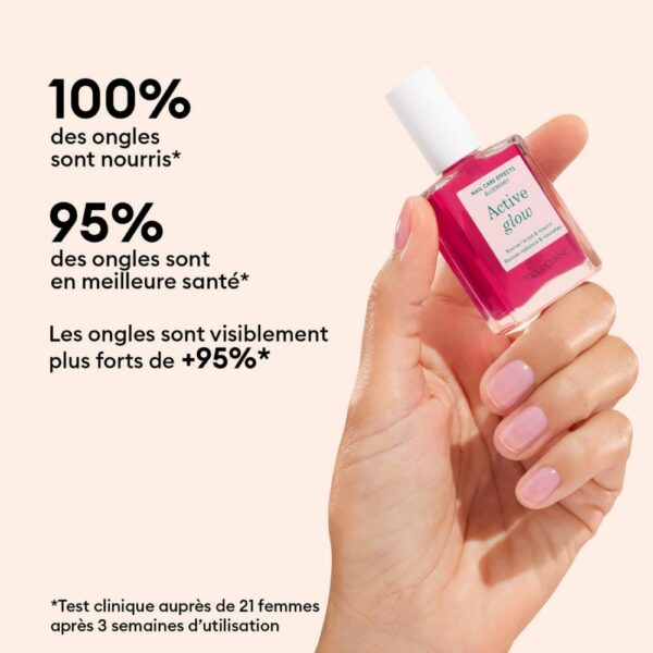 VERNIS SOIN ACTIVE GLOW BLUEBERRY - MANUCURIST – Image 3