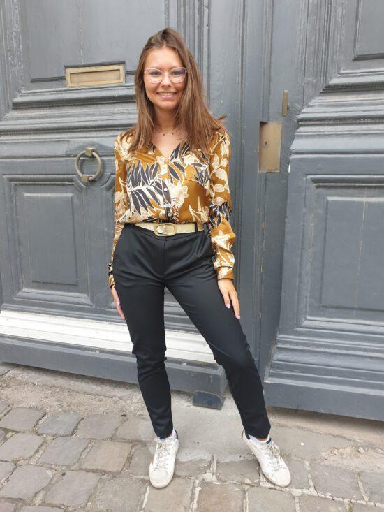PANTALON PANIER2 NOIR - LA PETITE FRANCAISE – Image 2