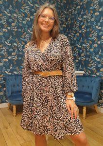 ROBE ROMARINUS noir - LAURE + MAX