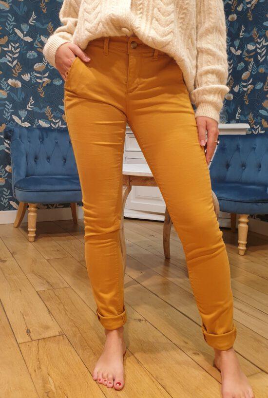 PANTALON JOY MOUTARDE – Image 2
