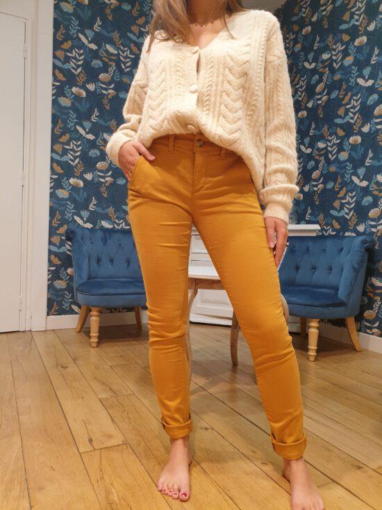PANTALON JOY MOUTARDE – Image 3