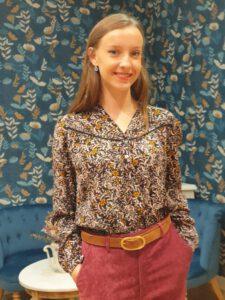 BLOUSE MEKO MARINE - MARINE