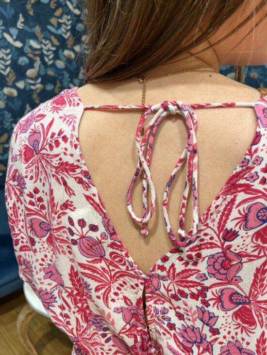 ROBE LAURINE FUSHIA – Image 3