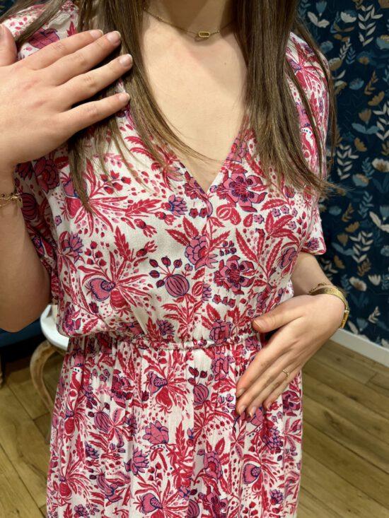 ROBE LAURINE FUSHIA – Image 4