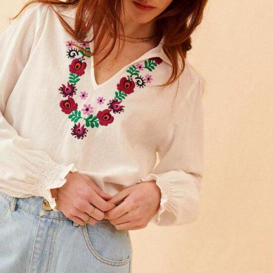 BLOUSE SEA ECRU – Image 4