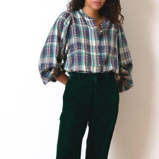 BLOUSE TERESA BLEU – Image 2