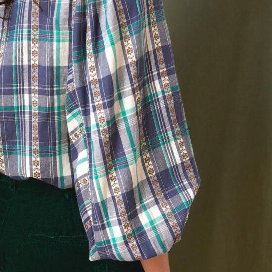 BLOUSE TERESA BLEU – Image 4