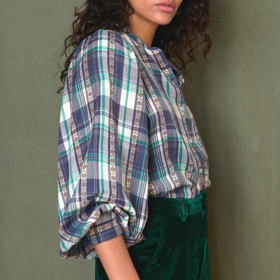 BLOUSE TERESA BLEU – Image 5