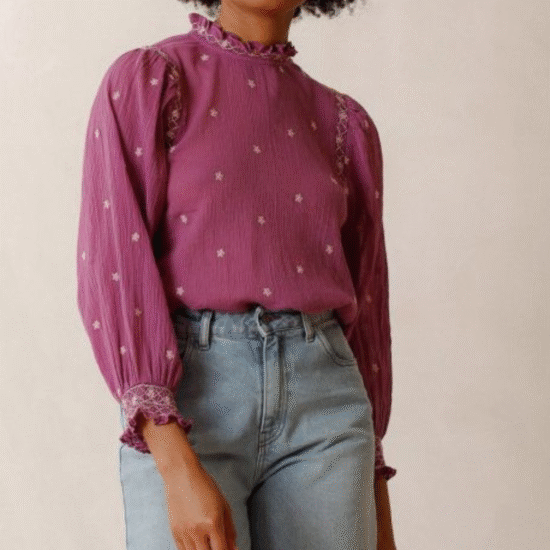BLOUSE FRANCINE PURPLE – Image 2