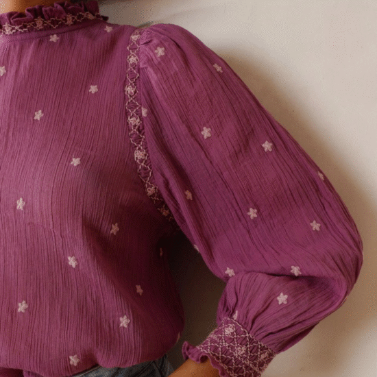 BLOUSE FRANCINE PURPLE – Image 4