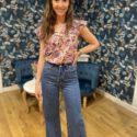 BLOUSE BALANCEE  LILAS