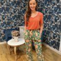 PANTALON PARTICIPANT FLEUR INDIENNE