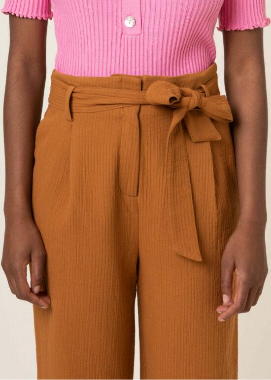 PANTALON GINA OCRE - FRNCH – Image 4