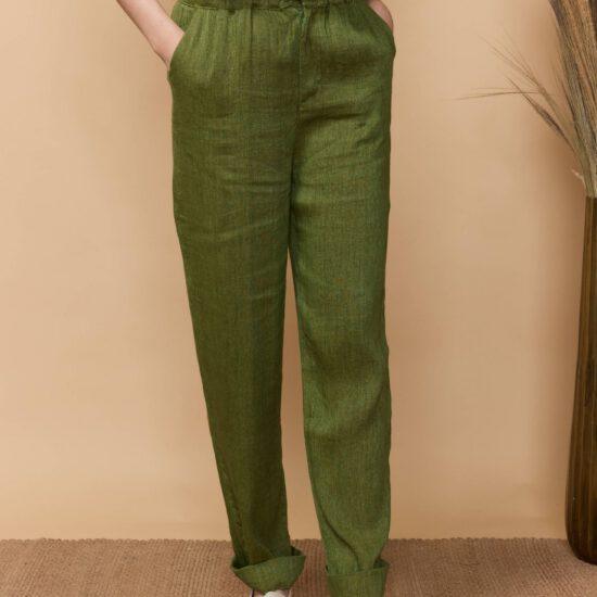 PANTALON NADERE VERT – Image 4