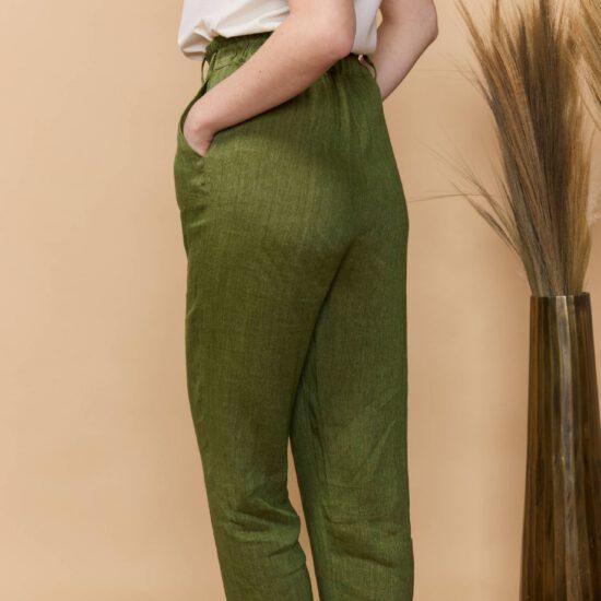 PANTALON NADERE VERT – Image 5