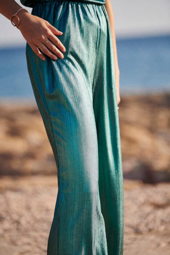 PANTALON PITTSBURG VERT - LAURE+MAX – Image 4