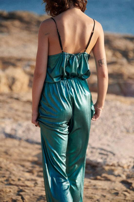 PANTALON PITTSBURG VERT - LAURE+MAX – Image 6