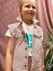 VESTE SANS MANCHE DJANGO - ARSENE ET LES PIPELETTES