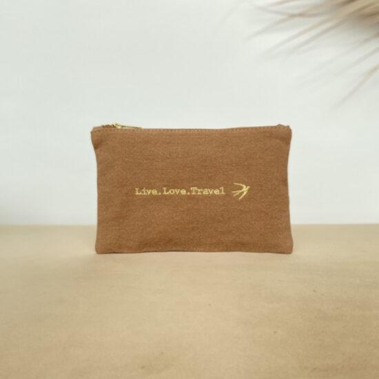 POCHETTE MADELEINE CAMEL - MAISON JEANNE – Image 2