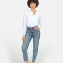 JEAN MUM FIT POLLY STONE - FAM