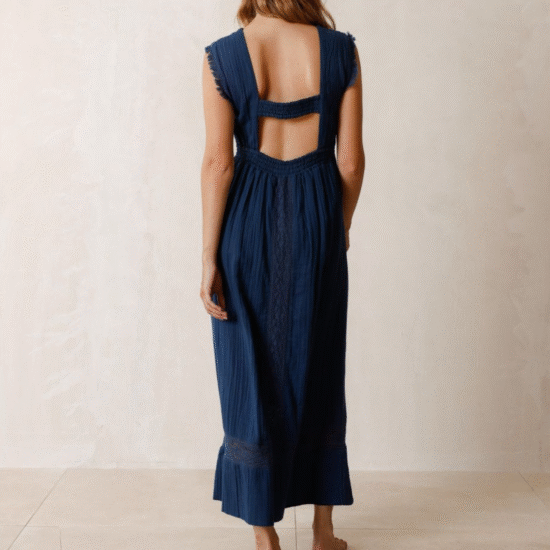 ROBE FELINE INDIGO