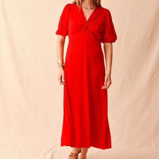 ROBE SALMA ROUGE – Image 3