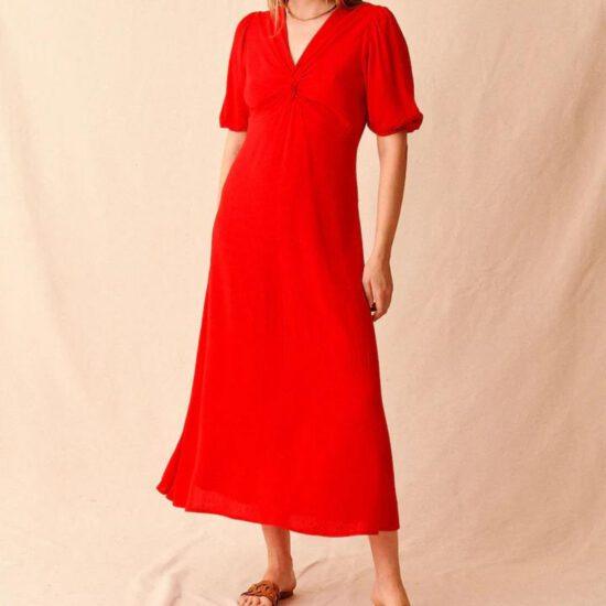 ROBE SALMA ROUGE – Image 2