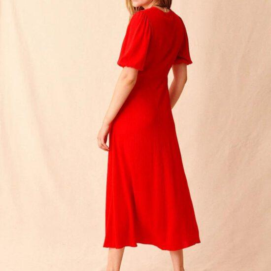 ROBE SALMA ROUGE – Image 5