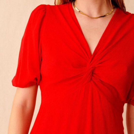 ROBE SALMA ROUGE – Image 6