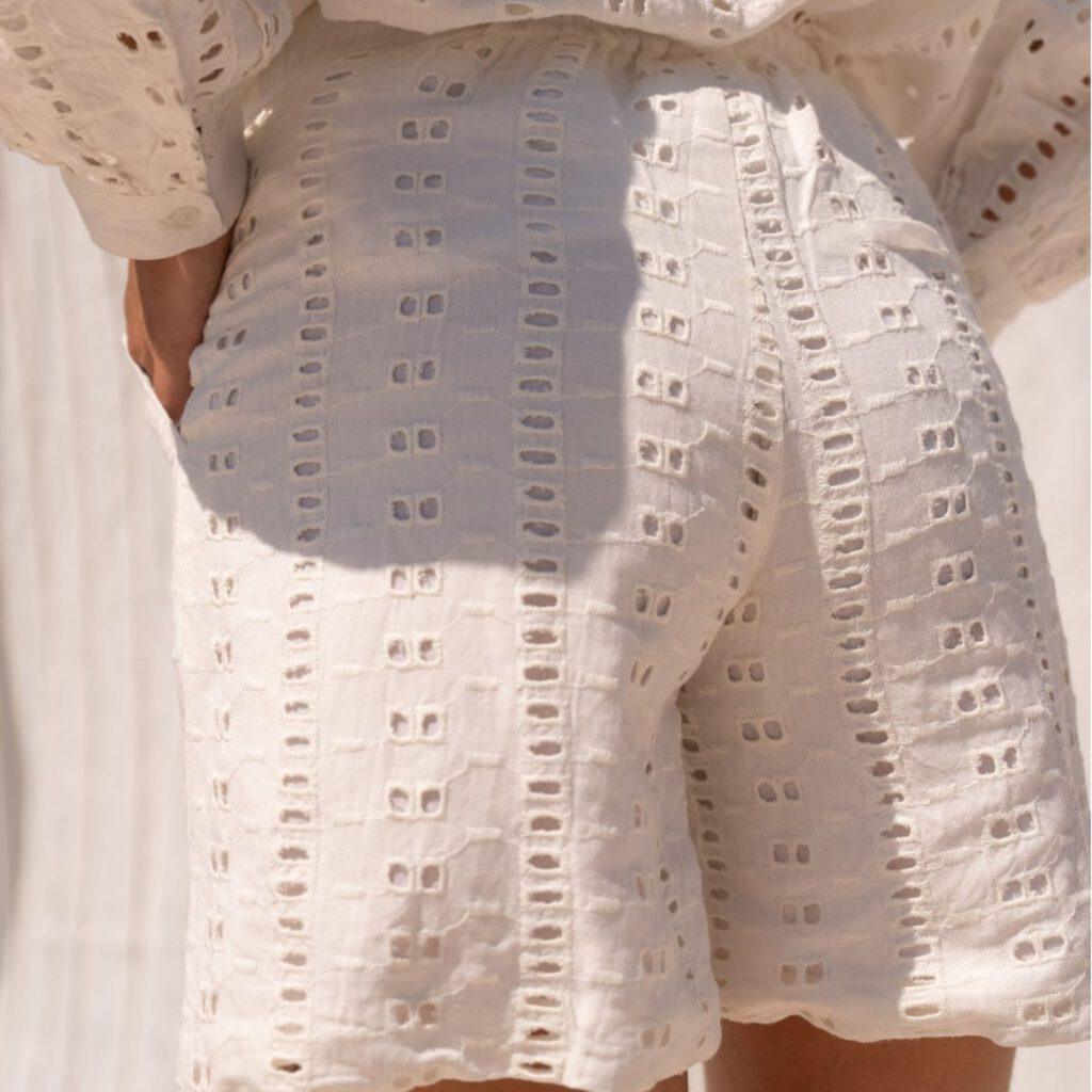 SHORT IMBI BLANC - MAISON ANJE – Image 3