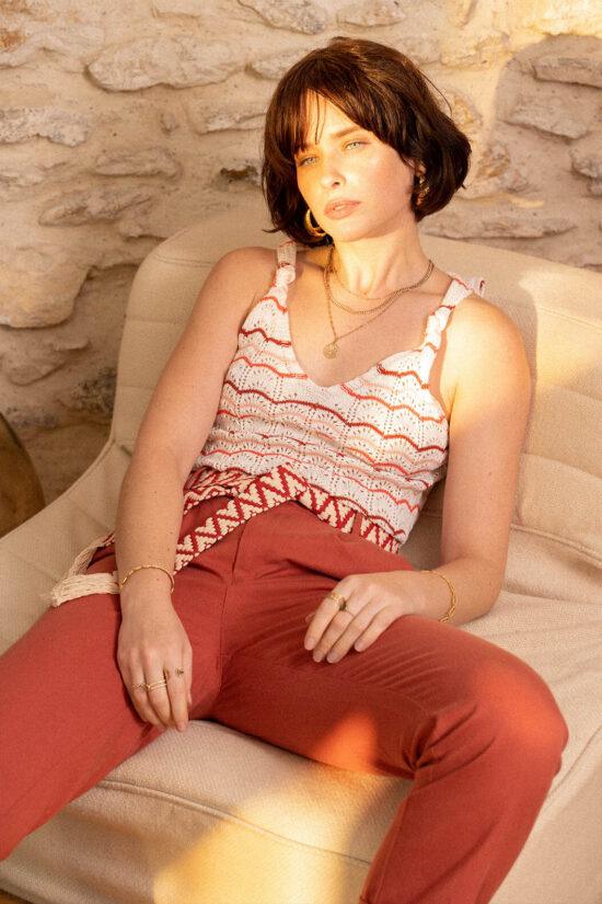 TOP LILY ECRU – Image 3