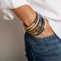 JONC EN CORNE DENIM'